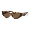 Logo Acetate Cat Eye Sunglasses Unisex Sunglasses Tortoise 0MU03ZSVAU06B