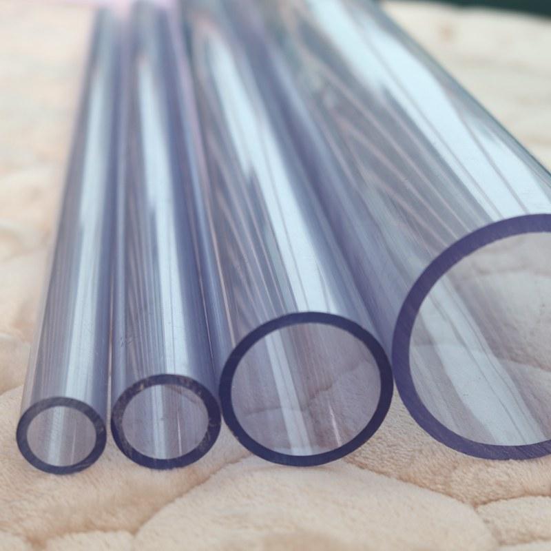 50cm Length 20mm~110mm PVC-U Pipe Water Pipe Garden Irrigation Transparent Tube Fish Tank Aquarium Pipe Drainage System Fittings
