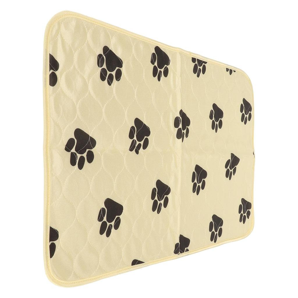Washable Dog Pee Pad Absorbent Waterproof Reusable Pet Training Pads for Dogs Cats Pets Beige