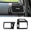 Black Side Ac Air Conditioner Vent Outlet Decor Cover Trim Bezel For 4runner 10+