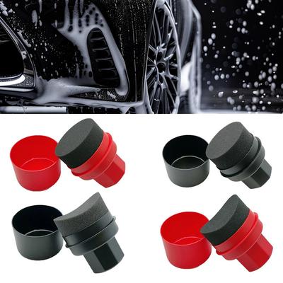 Tire Dressing Applicator Pad with Ergonomic Grip for Effortless Tire Care