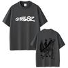 Limited Rock Band Gorillaz Print Tshirt Men Women Casual Oversized Crewneck T Shirts Male Fashion High Quality Cotton Tshirt