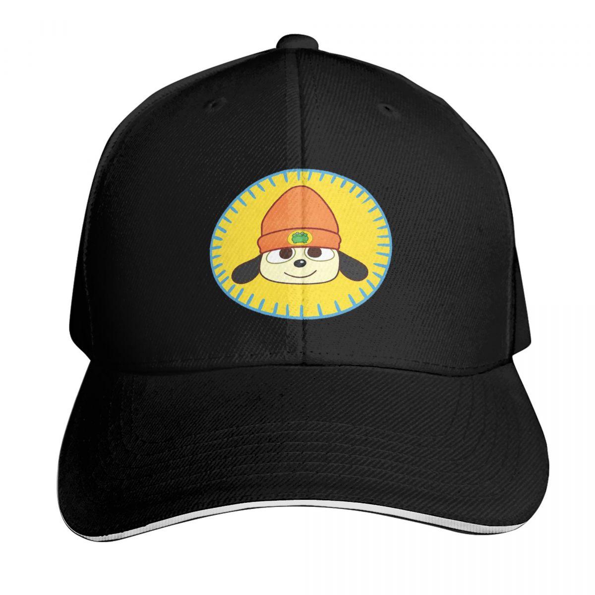 

Parappa The Rapper Patchc Cartoon Game Cap Fashion Casual Baseball Caps Adjustable Hat Hip Hop Summer Unisex Baseball Hats One Size