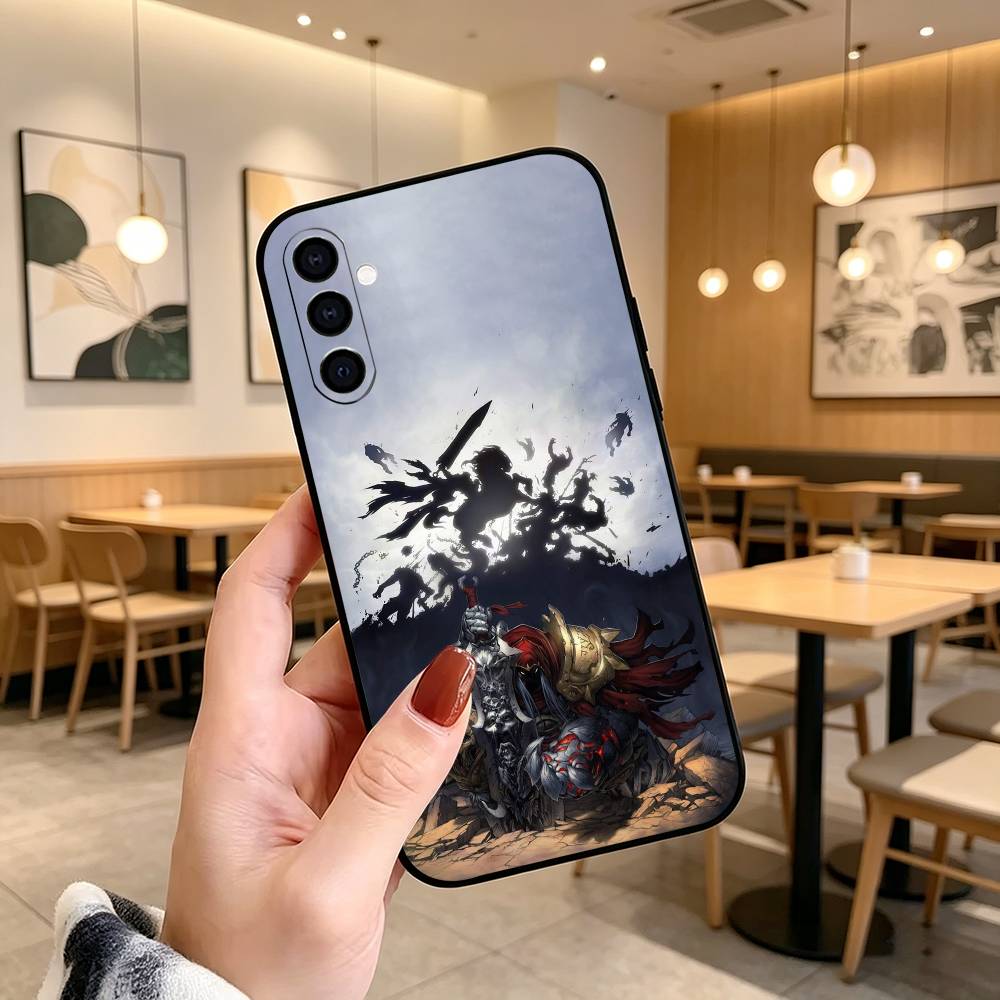 Game D-Darksiders-s Phone Case Black Silicone Soft For Samsung Galaxy A73,A72,A71,A70,A53,A52,A51