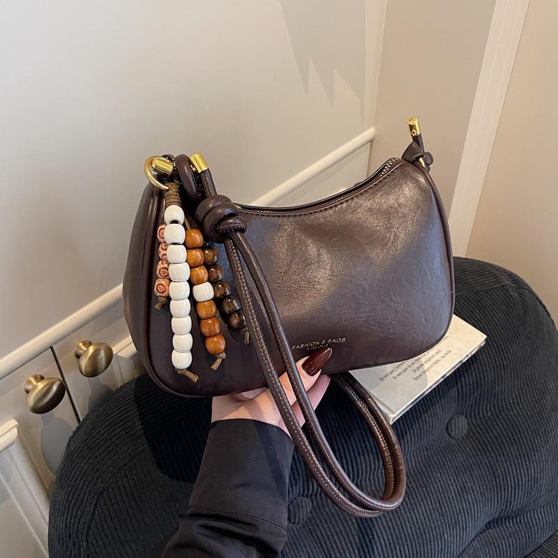 Fashionable and Versatile Women's Crossbody Bag, Single-shoulder Armpit Small Square Bag