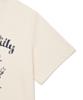 WACKY WILLY Women'S Big Lily Vintage Short Sleeve T-Shirt Cream