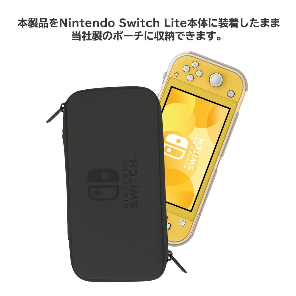 Licensed TPU Cover for Nintendo Switch Lite with Nintendo Switch [Nintendo Product] Semi-Hard [Compatible Lite]