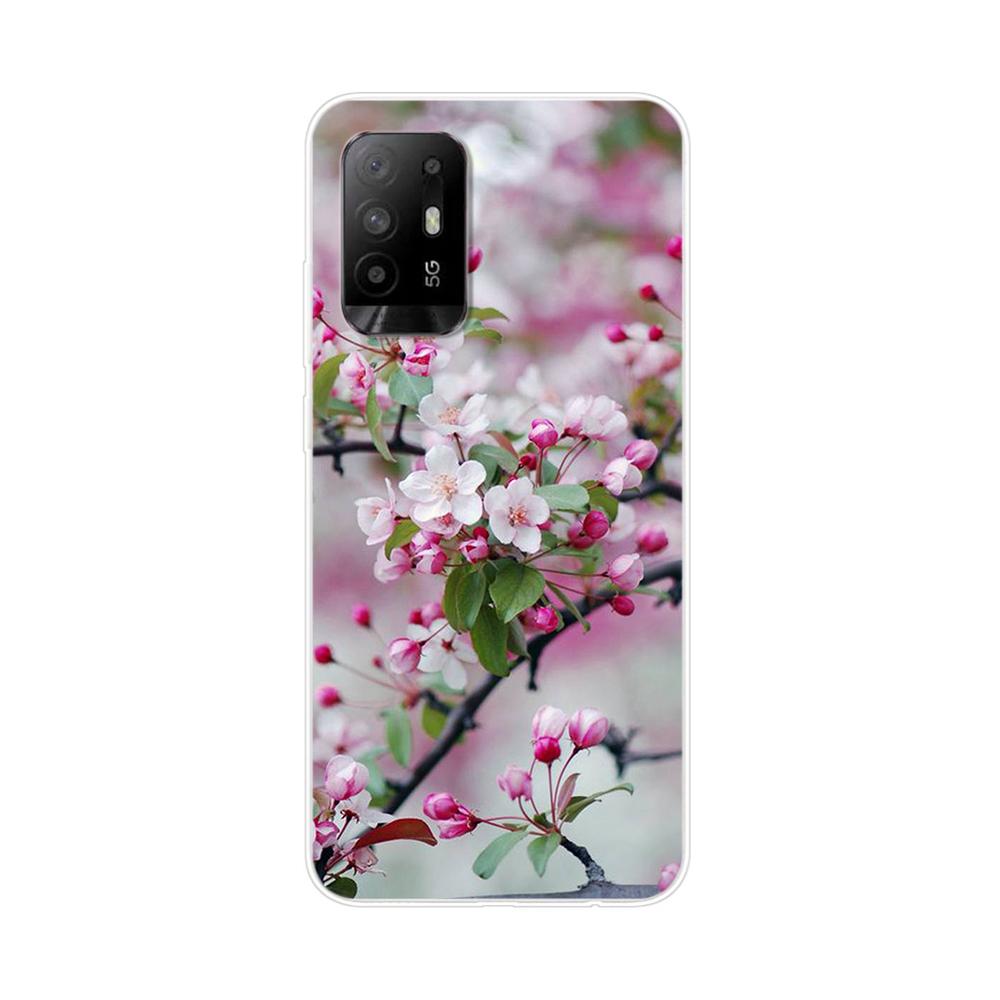 Hülle für Oppo Reno5 Z Hülle Blume Tier Hülle Silikonhülle für OPPO Reno 5Z Reno 5 Z 5G 6.43'' Hülle Bumper Handyhülle Coque