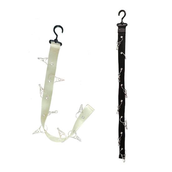 Cap Holder for Cupboard Baseball Cap Hanger with 8 Clips