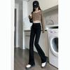 Versatile American Micro-flared Jeans 2025 Autumn and Winter New High-waisted Ins Thin and High Jeans Tide