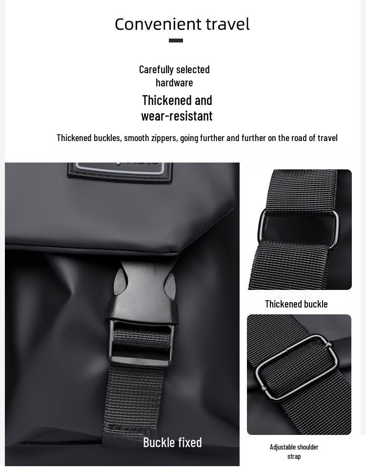 Modny Plecak na Ramię i Torba Listonoszka o Dużej Pojemności do Sportu, Podróży i Podróży Służbowych