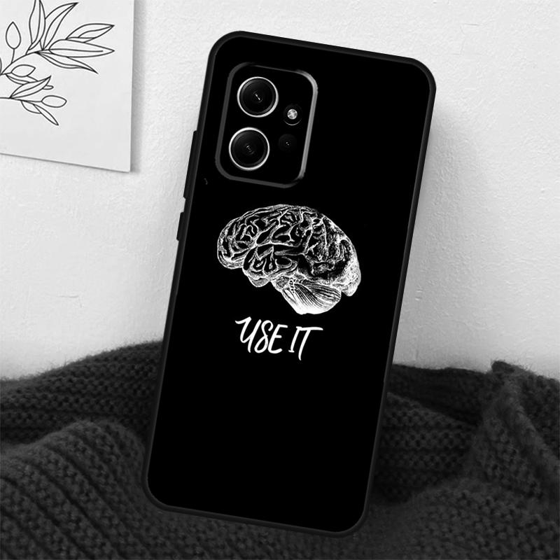 Medical Human Organs Brain Case For Xiaomi Redmi Note 13 9 10 11 12 14 15 Pro Plus Cover For Redmi 15 C 12C 13C 14C 10C