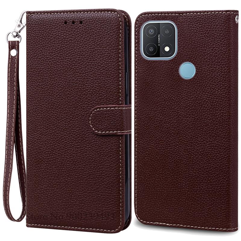 For OPPO A15 Case OPPO A15S Cover Silicone Wallet Flip Cover For OPPO A15 CPH2185 A15S CPH2179 Phone Case Leather Coque Fundas