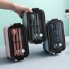 Portable Large-capacity Double-layer Lunch Box with Tableware Plastic Portable Compartment Food Box Microwave Lunch Box