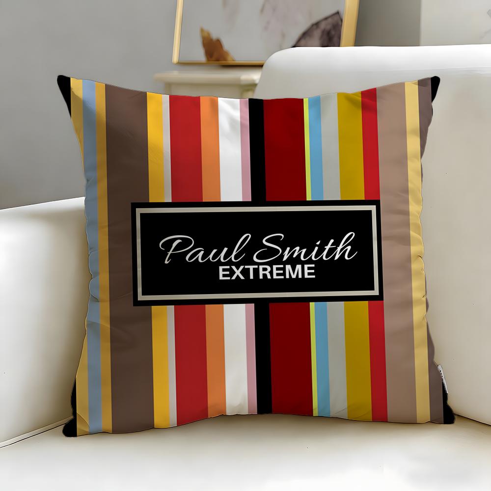 Marchio di moda classico Paul Smith Copricuscino Morbido e Facile da Lavare Federa – Versatile per Divano, Letto, Viaggio e Ufficio