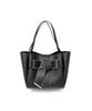 Randa Ribbon Tote Bag FB35300 Black Women's (A4 Compatible)