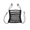 1/3 Layer Mesh Bag Car Elastic Storage Net Bag Between Seats Auto Interior Organizer Divider Pet Barrier Universal Stretchable