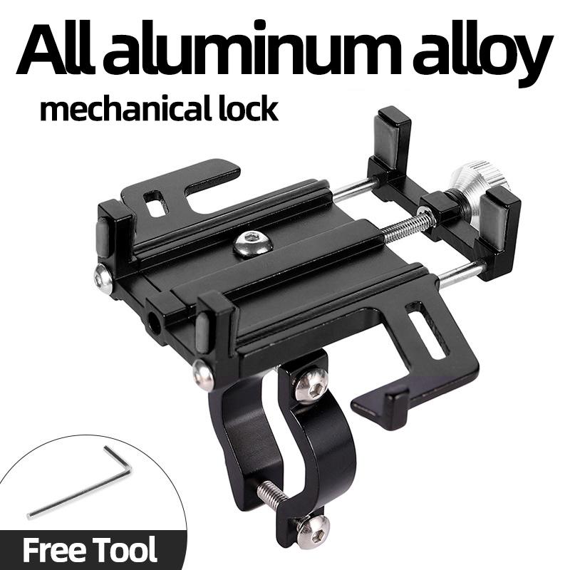 Eslnf Phone Holder Motorcycle Electric Bicycle Smartphone Cnc Aluminum Alloy Bracket Five Claws Mechanical Bike Phone Holder