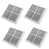 HEPA Filtration Fridge Air Filter Easy Installation Captures Tiny Particles