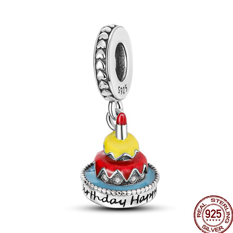 Copper Gourmet Sweets Ice Cream Soda Collection For Pan Original Bracelet Diy Jewelry Gift Birthday Anniversary