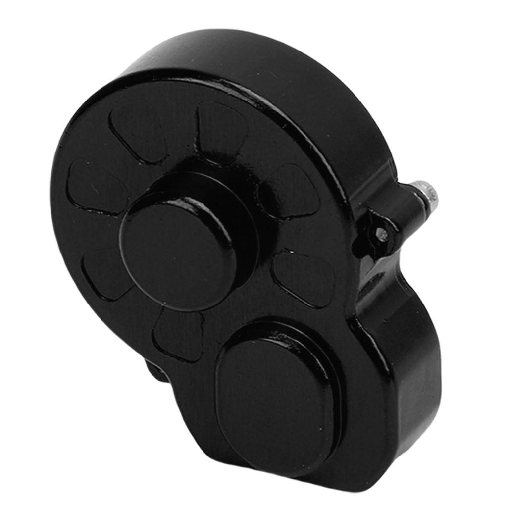 Gearbox Housing Cover Fit for Losi B T 1 24 RC Car Aluminum Alloy RC Gearbox Transmission Case Shell Black