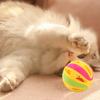 Cat Toy with Bell Interactive Cat Play Toy Bell Toy Interactive Cat Play Toy Bell Toy Portable Hollow Cat Jingle Balls for Cats