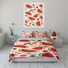 Juicy fruits, sweet love. Bedding sets Duvet covers Pillowcases(1* Duvet Cover 2* Pillowcases without duvet insert)