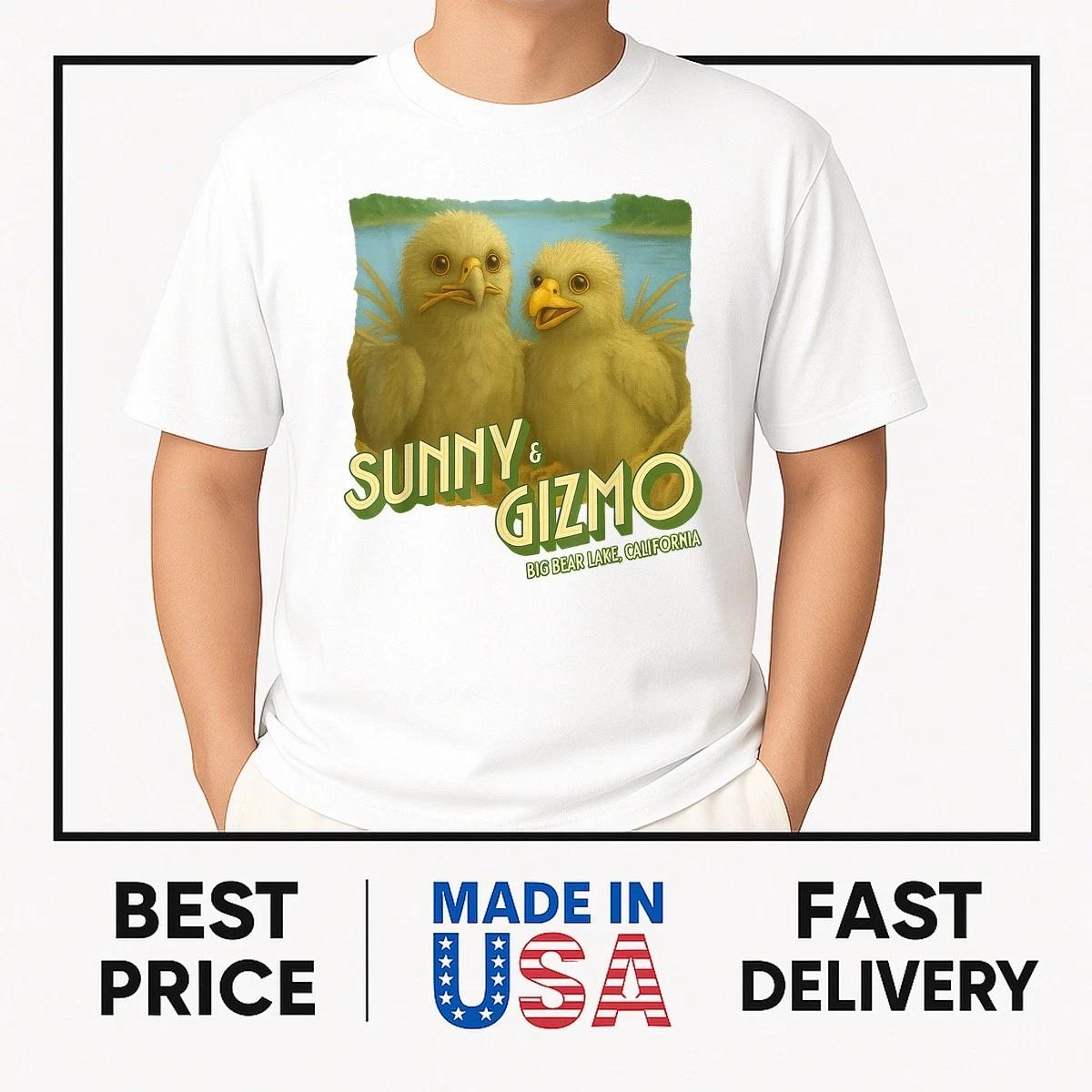 Lake Eaglet Sunny And Gizmo T-Shirt BESTSELLER XL