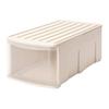 Sanko Plastic Deep Long Clothes Storage Sink Width 38 X Depth 74 X Height 28cm Soft Beige