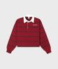 Sporty & Rich Serif Logo Rugby Polo R256Aw1001