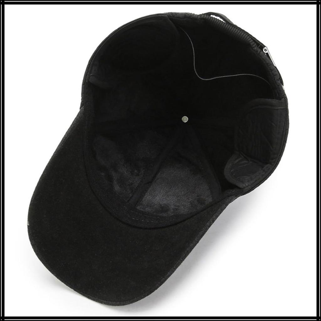 Hat Cap Embroidered Logo Design Adjustable Casual Fashion Men Women CZA373 [White Fang] (Black)