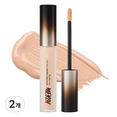 Merge the First Creamy Concealer 5.6g, CL1 Apricot, 2 Ea.