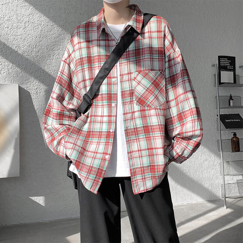 Мужская рубашка Cozy Up Western Flannel Plaid Shirt Snap-on Button M розы красного