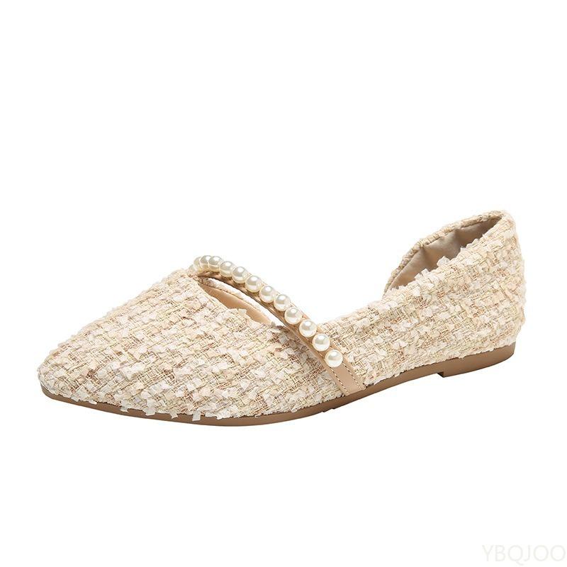 Spring Summer Pointed Flat Single Shoes for Women Versatile Gentle Casual Simple Comfortable Elegant Women's Shoes