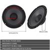 4/5/6 Inch Car Speakers 300-600W 2-Way Vehicle Door Auto Audio Music Stereo Subwoofer Full Range Frequency Automotive Speakers