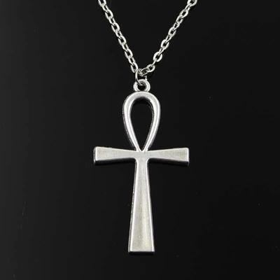 Collana Ankh Ciondolo Croce Egizia Gioielli Spirituali Vintage per Uomo Donna Uso Quotidiano e Casual