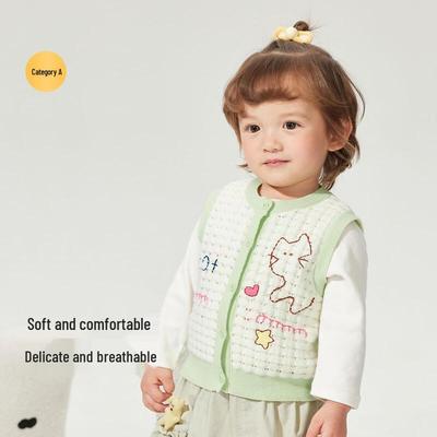 Balabala Girls' Knit Vest