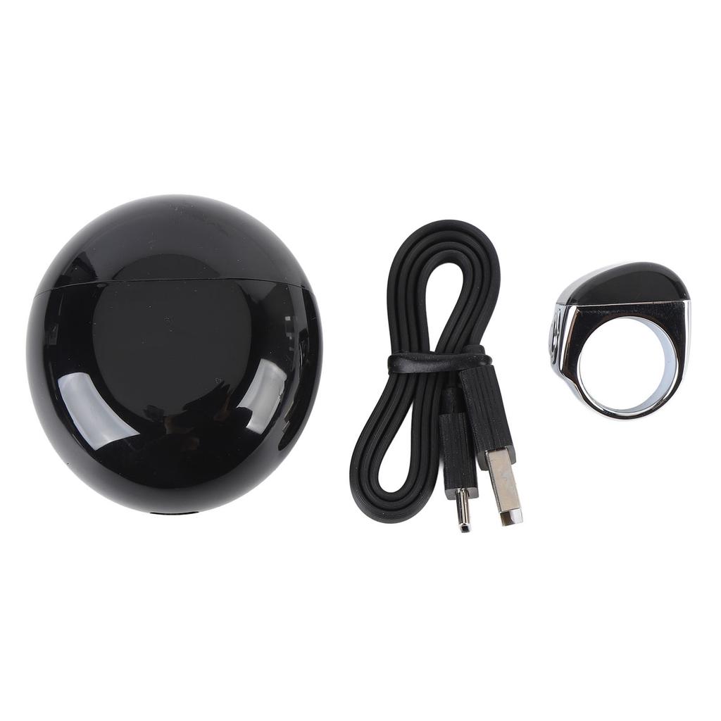 Smart Tasbih Ring Zinc Alloy IP67 Rain Proof APP Support Digital Prayer Reminder Finger Counter