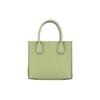 MICHAEL KORS Mercer Litchi Grain Cow Leather Trunk Bag , Handbag , Shoulder Bag , Crossbody Bag Medium Women's Light Green (Unisex) Handbags