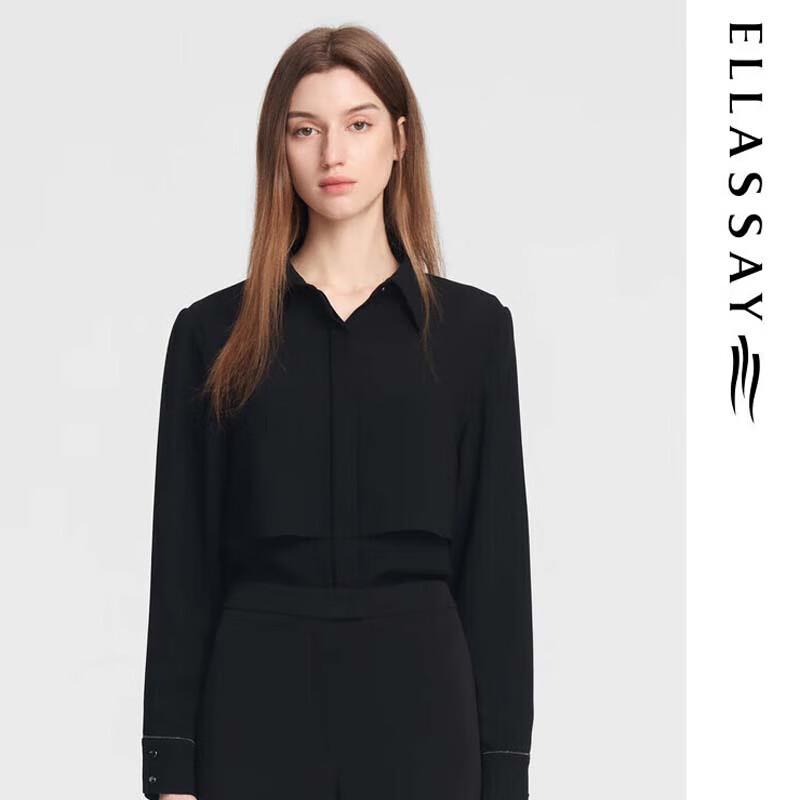 ELLASSAY Women s Breathable Polo Collar Shirt S