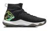 Scarpe da Ginnastica da Uomo Li-Ning CF Scarpe da Basket Vintage da Uomo High-top Nero/Bianco