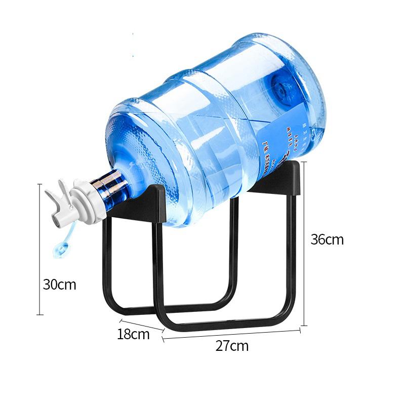 Drinking Fountain Gallon Water Bottle Jug Dispenser Stand Holder Nozzle Tap Bottled Water Stand Camping Storage Holders & Racks