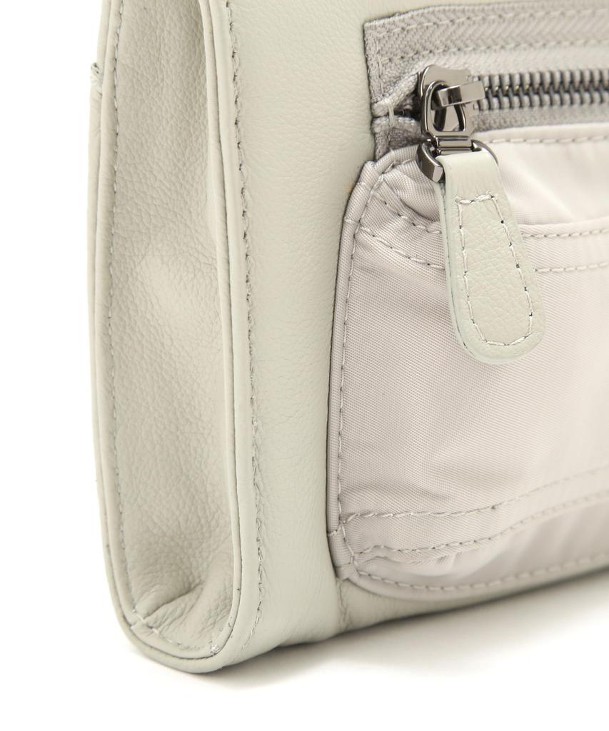 Avirex WEB&DEPOT Exclusive Leather Chain Shoulder Bag, Women's, F 020, Gray, 783-4976703