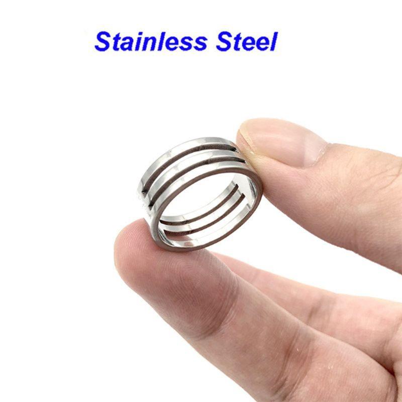 Jump Ring Opening Tools Opening Closing Rings Stainless Steel Opener Circle for Jewelry Makers Craft Projects Supplies