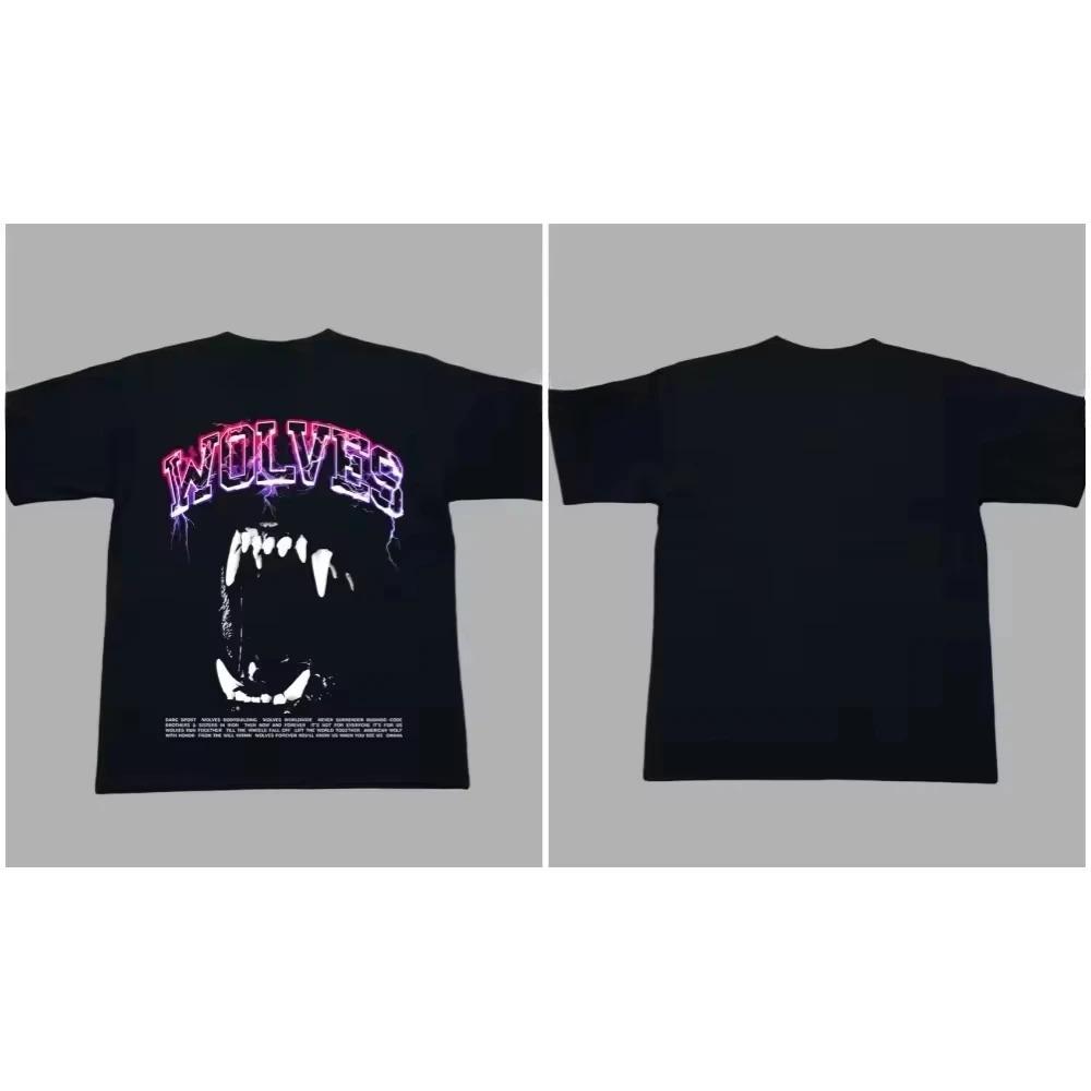 Mens Oversize T Shirt Darcsport Vintage Outdoor Tee Hip Hop Streetwear Loose