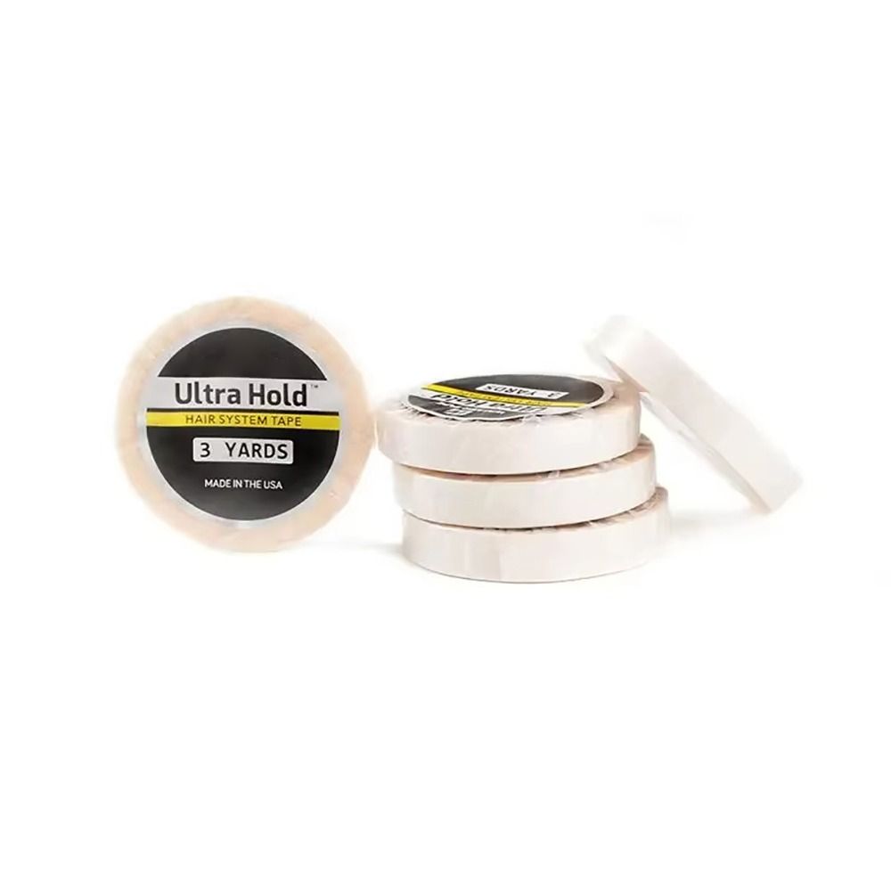 1Roll Double-Sided Wig Tape Waterproof Strong Adhesive Lace Front Glue Ultra Hold 8/10/12.7/20/25mm Hair System Tape