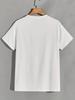 Lustiges Papa T-Shirt Harajuku-Stil elastische Passform klassisches Schwarz Ganzjahres-Freizeitkleidung mit Box-Kurzarm Unisex