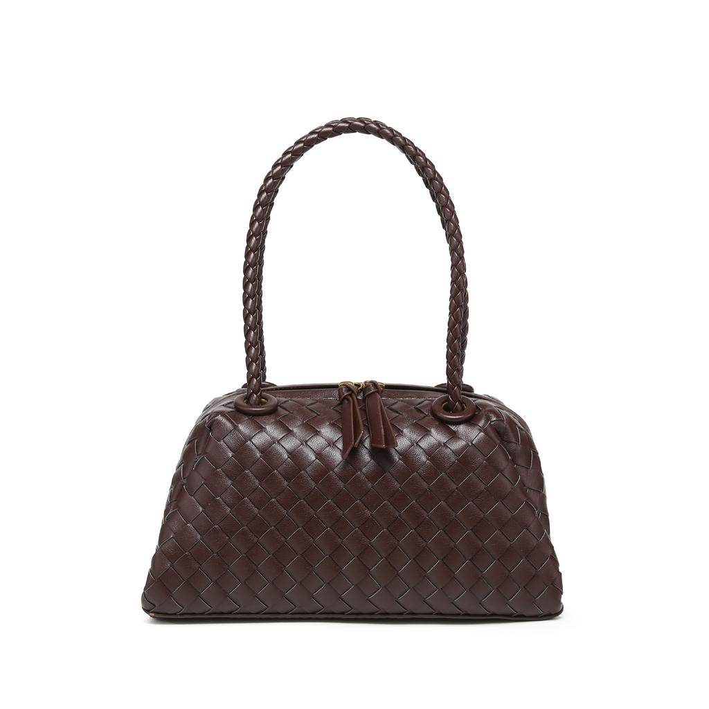 Reine handgewebte Tasche 2025 neue grenzüberschreitende Bestseller-Kissenform-Tasche Schulter-Unterarmtasche vielseitige Pendler-Damen-Tasche Trend