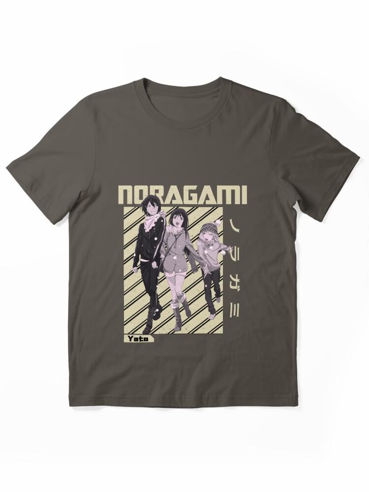 Noragami Yato Hiyori Yukine - Noragami Anime Essential Unisex T-Shirt