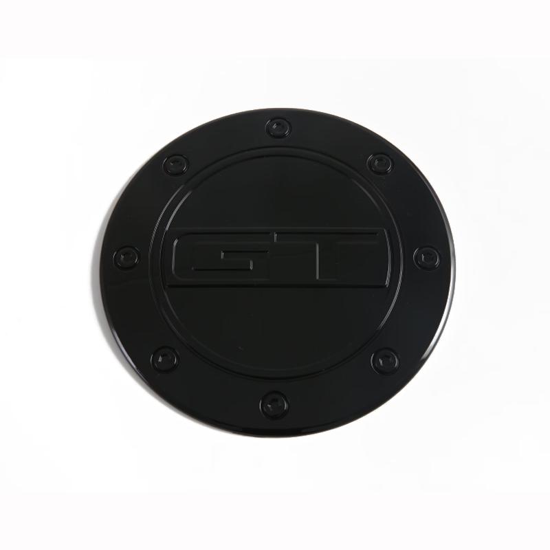 For Ford Mustang 2024 2025 ABS Carbonfiber Fuel Tank Gas Cap Panel Protector Sticker Oil Gasoline Cover Trim Car Accessories